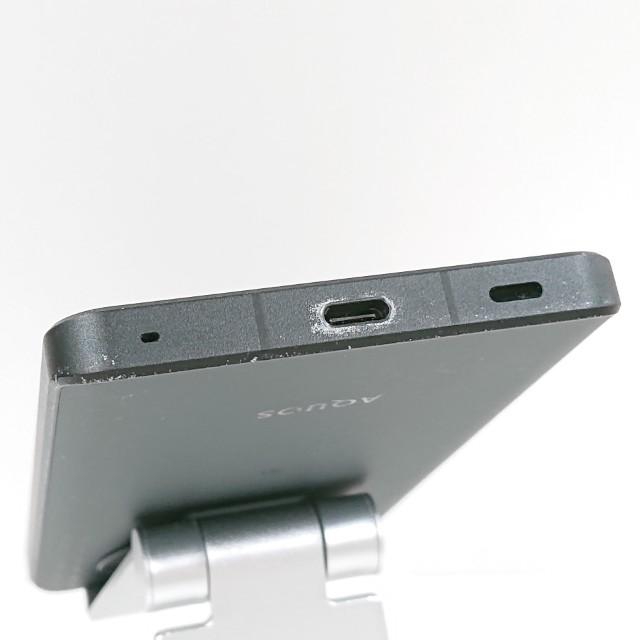 AQUOS R8 pro A301SH SoftBank ブラック 送料無料 即決 本体 c19473の画像