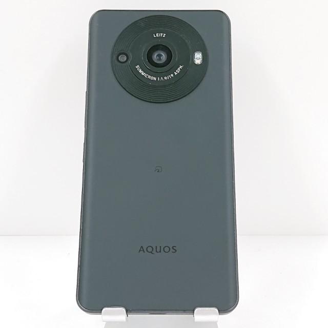 AQUOS R8 pro A301SH SoftBank ブラック 送料無料 即決 本体 c19475の画像