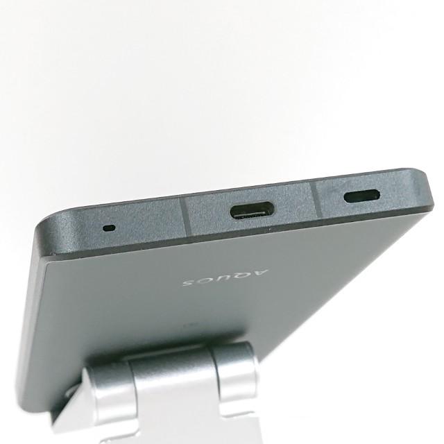 AQUOS R8 pro A301SH SoftBank ブラック 送料無料 即決 本体 c19475の画像