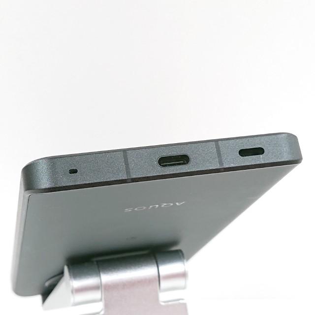 AQUOS R8 pro A301SH SoftBank ブラック 送料無料 即決 本体 c19477の画像
