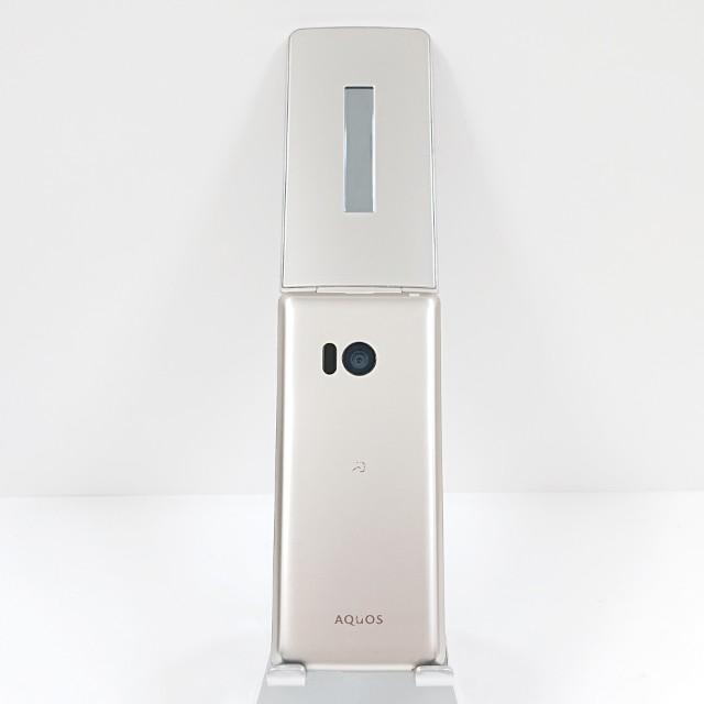 AQUOS ケータイ SH-02L ドコモ ゴールド 送料無料 即決 本体 c19534
