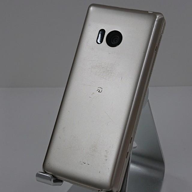 AQUOS ケータイ SH-02L ドコモ ゴールド 送料無料 即決 本体 c19538