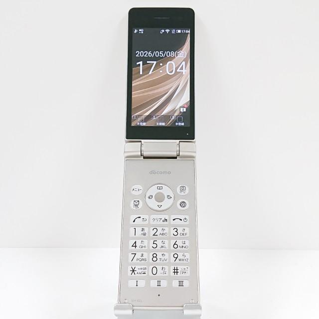 AQUOS ケータイ SH-02L ドコモ ゴールド 送料無料 即決 本体 c19539