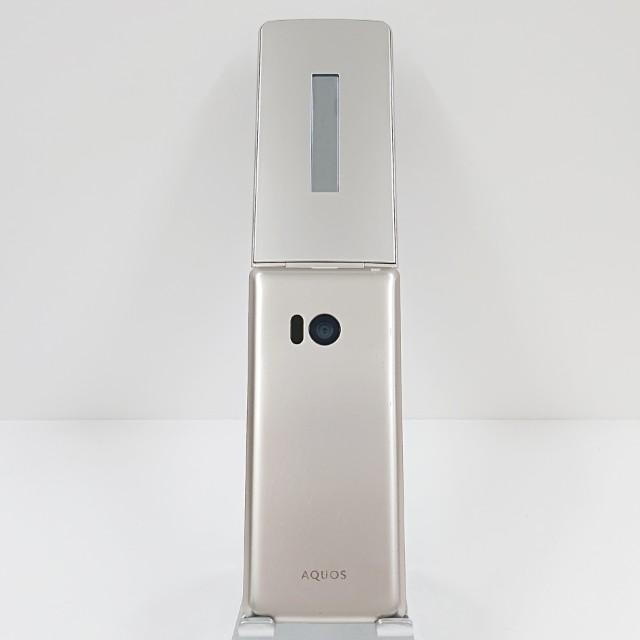 AQUOS ケータイ SH-02L ドコモ ゴールド 送料無料 即決 本体 c19548