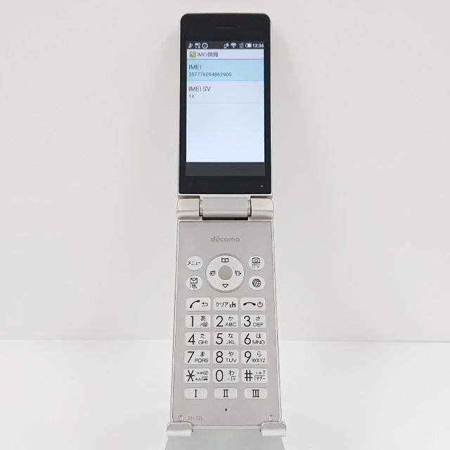 AQUOS ケータイ SH-02L ドコモ ゴールド 送料無料 即決 本体 c19555