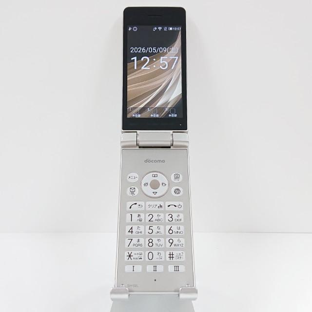 AQUOS ケータイ SH-02L ドコモ ゴールド 送料無料 即決 本体 c19557