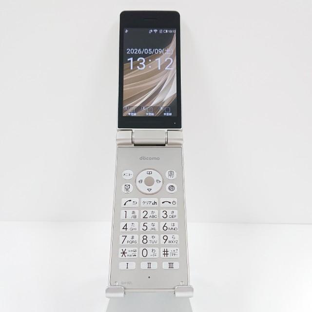 AQUOS ケータイ SH-02L ドコモ ゴールド 送料無料 即決 本体 c19558