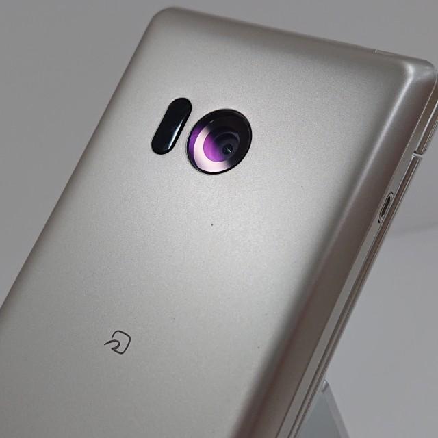 AQUOS ケータイ SH-02L ドコモ ゴールド 送料無料 即決 本体 c19558