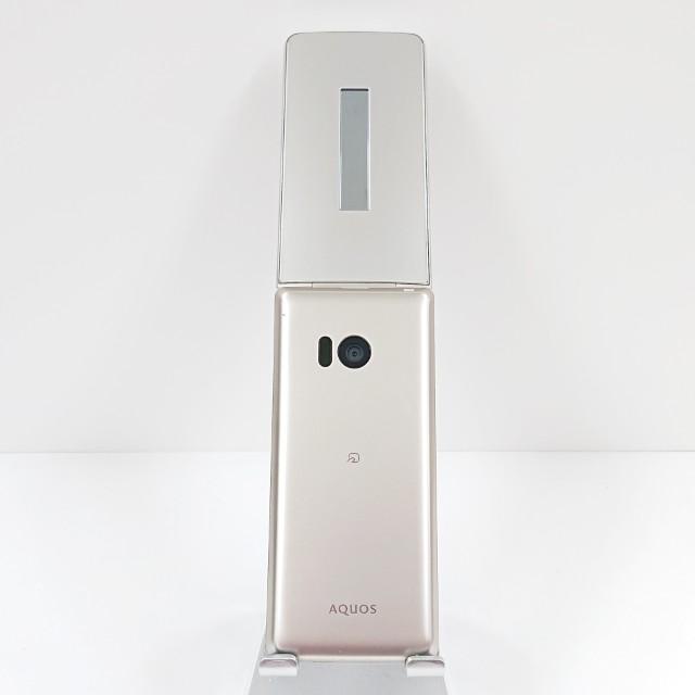 AQUOS ケータイ SH-02L ドコモ ゴールド 送料無料 即決 本体 c19559