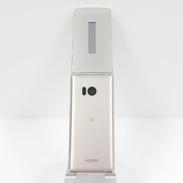AQUOS ケータイ SH-02L ドコモ ゴールド 送料無料 即決 本体 c19561
