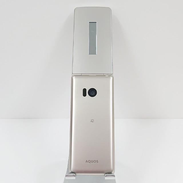 AQUOS ケータイ SH-02L ドコモ ゴールド 送料無料 即決 本体 c19562