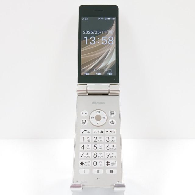 AQUOS ケータイ SH-02L ドコモ ゴールド 送料無料 即決 本体 c19564
