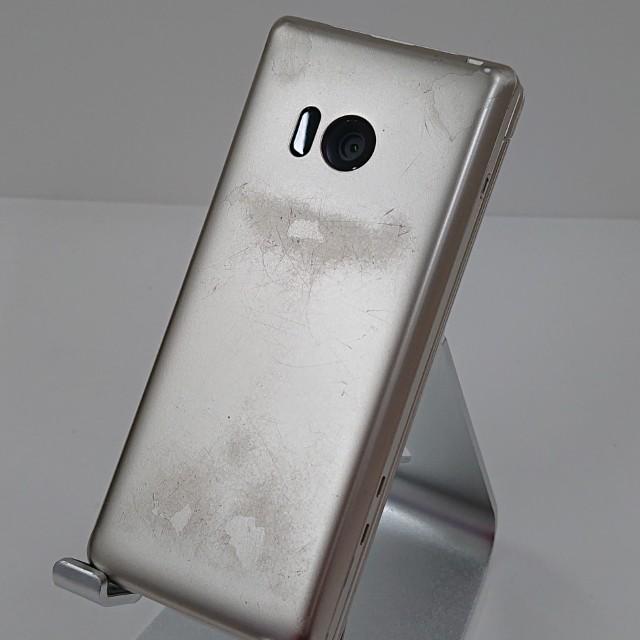 AQUOS ケータイ SH-02L ドコモ ゴールド 送料無料 即決 本体 c19567