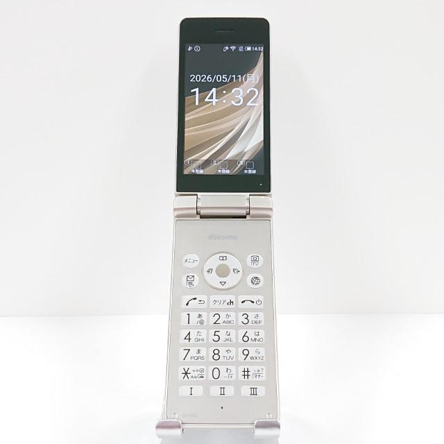 AQUOS ケータイ SH-02L ドコモ ゴールド 送料無料 即決 本体 c19568