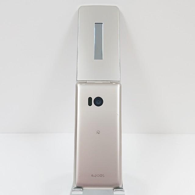 AQUOS ケータイ SH-02L ドコモ ゴールド 送料無料 即決 本体 c19579