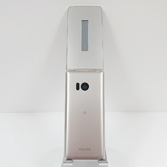 AQUOS ケータイ SH-02L ドコモ ゴールド 送料無料 即決 本体 c19606