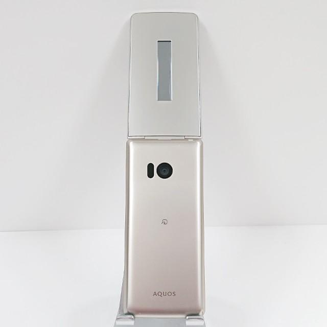 AQUOS ケータイ SH-02L ドコモ ゴールド 送料無料 即決 本体 c19608