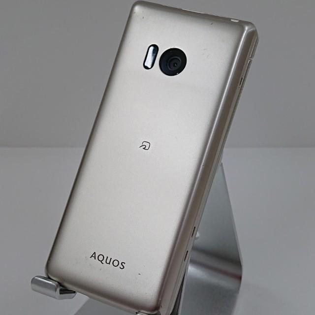 AQUOS ケータイ SH-02L ドコモ ゴールド 送料無料 即決 本体 c19608