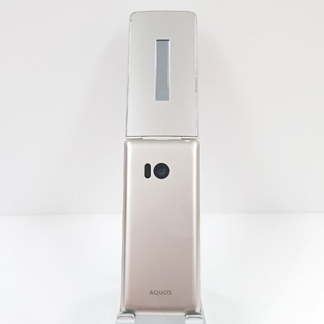 AQUOS ケータイ SH-02L ドコモ ゴールド 送料無料 即決 本体 c19611