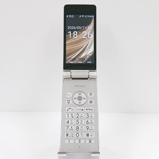 AQUOS ケータイ SH-02L ドコモ ゴールド 送料無料 即決 本体 c19614