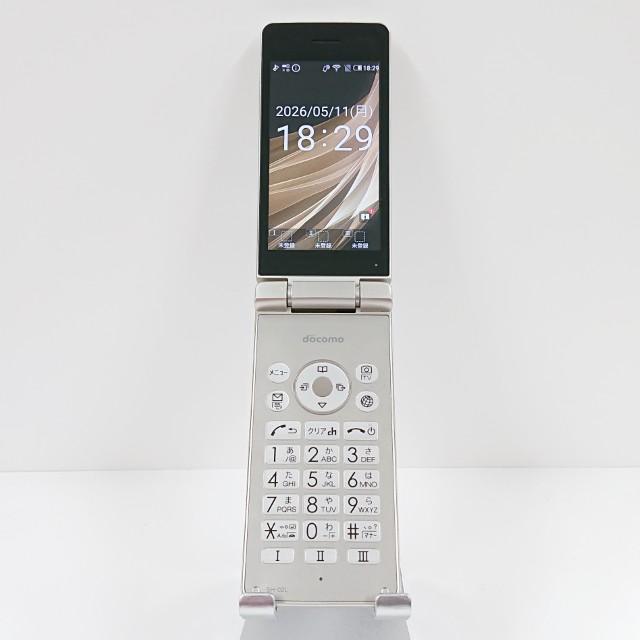 AQUOS ケータイ SH-02L ドコモ ゴールド 送料無料 即決 本体 c19615