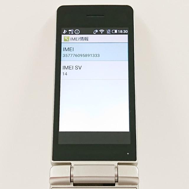 AQUOS ケータイ SH-02L ドコモ ゴールド 送料無料 即決 本体 c19615