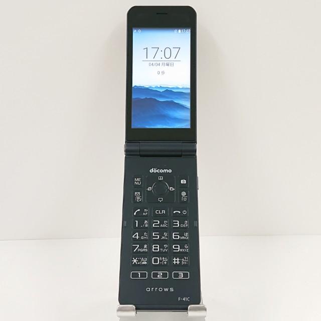 未使用 docomo arrowsケータイ F-41C ネイビー arrows ケータイ ベーシック F-41C ドコモ ネイビー 送料無料 即決