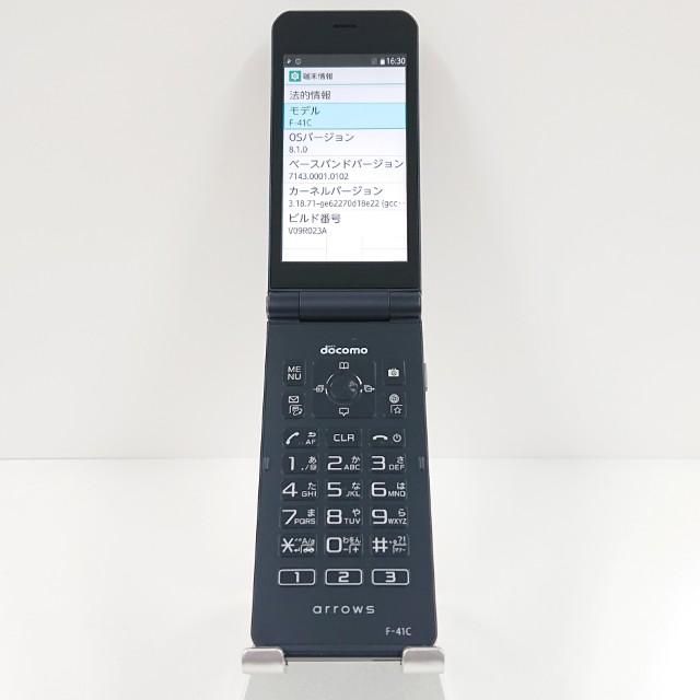 arrows ケータイ ベーシック F-41C ドコモ ネイビー 送料無料 即決