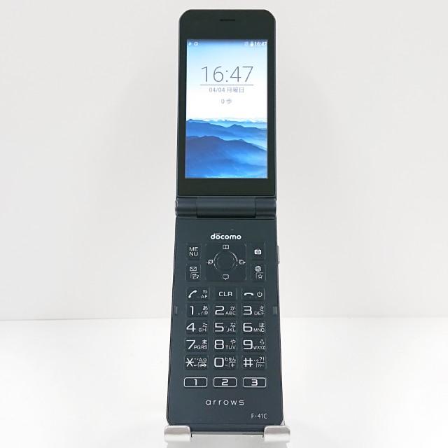 【未使用】arrows ケータイ ベーシック F-41C　ネイビー　docomo arrows ケータイ ベーシック F-41C ドコモ ネイビー 送料無料 即決