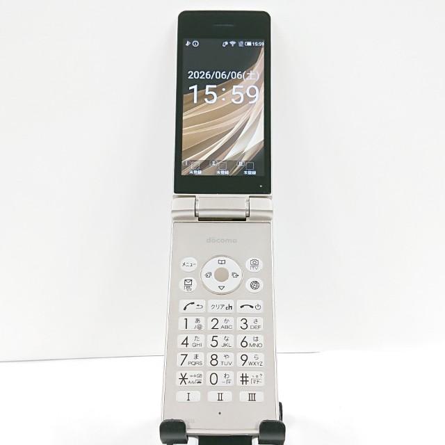 AQUOS ケータイ SH-02L ドコモ ゴールド 送料無料 即決 本体 c19687 