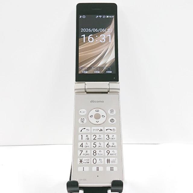 AQUOS ケータイ SH-02L ドコモ ゴールド 送料無料 即決 本体 c19694