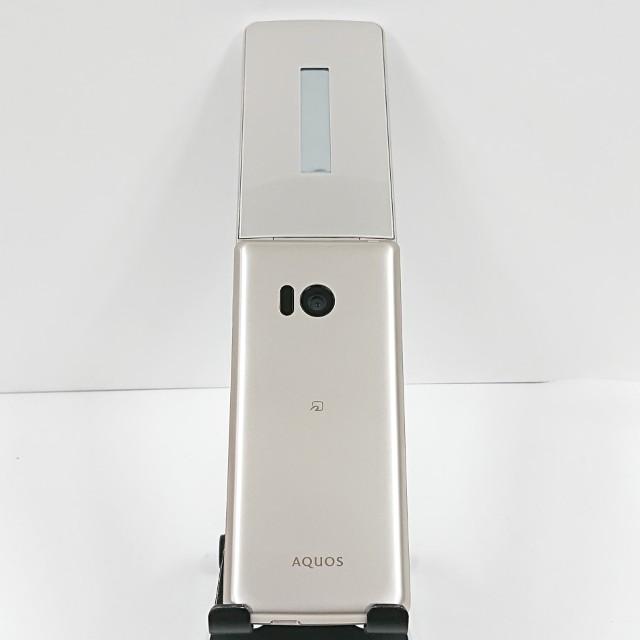 AQUOS ケータイ SH-02L ドコモ ゴールド 送料無料 即決 本体 c19705