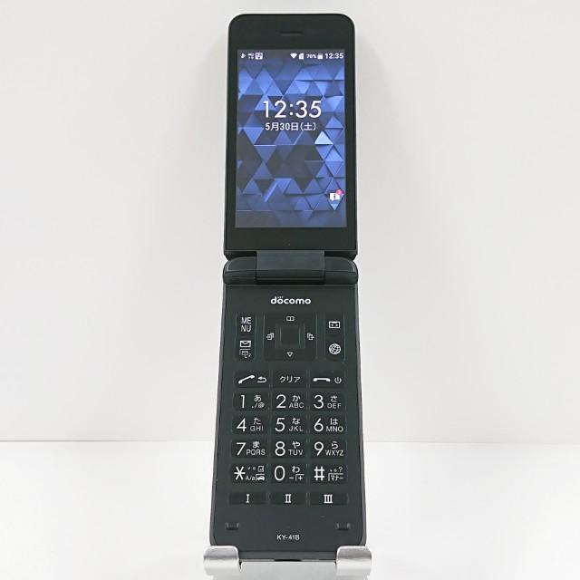 DIGNO ケータイ ベーシック KY-41B ドコモ ブラック 送料無料 即決