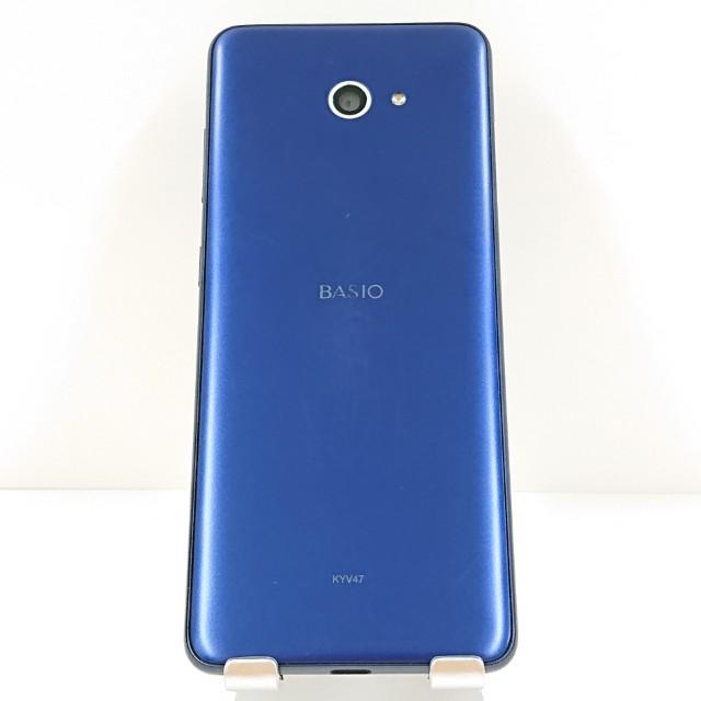 BASIO4 KYV47 au ロイヤルブルー 送料無料 即決 本体 c19842 : アーク