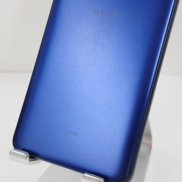 BASIO4 KYV47 au ロイヤルブルー 送料無料 即決 本体 c19842 : アーク