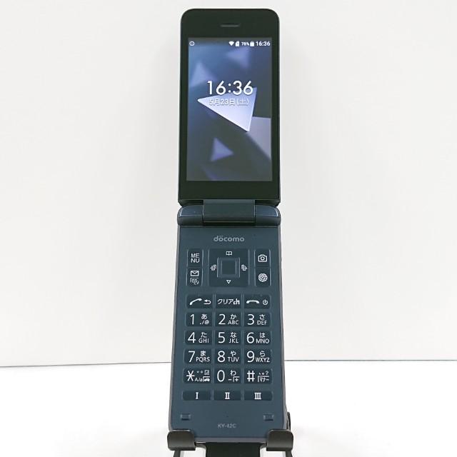 DIGNO?ケータイ KY-42C ドコモ ブラック 送料無料 即決 本体 c20073