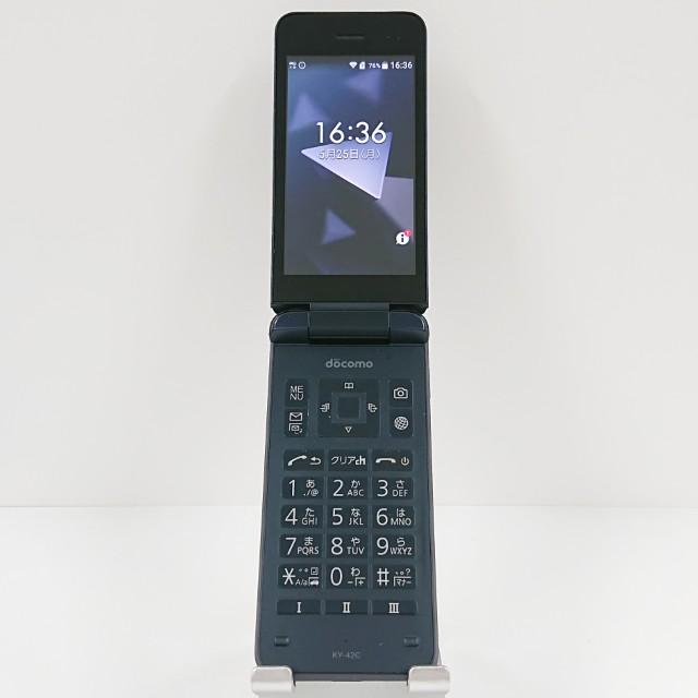 DIGNO ケータイ KY-42C ドコモ ブラック 送料無料 即決 本体 c20118 