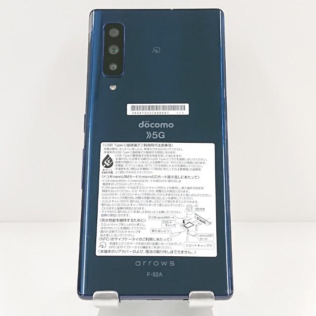 arrows NX9 F-52A ドコモ ネイビー 送料無料 即決 本体 c20154