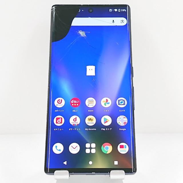 ジャンク品】arrows NX9 F-52A ドコモ ネイビー 送料無料 即決 本体