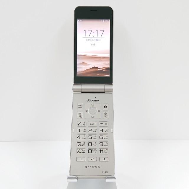 超美品　docomo arrows ケータイ ベーシック F-41C ゴールド arrows ケータイ ベーシック F-41C ドコモ ゴールド 送料無料 即決