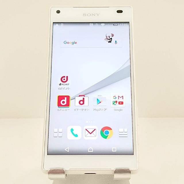 Xperia Z5 Compact SO-02H ドコモ ホワイト 送料無料 即決 本体 c20284