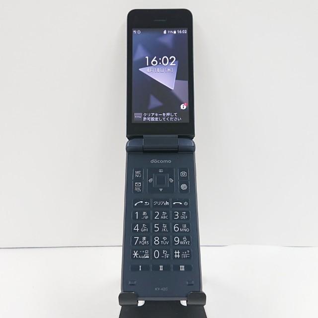 docomo DIGNO折りたたみ式携帯電話 KY-42C ブラック DIGNO ケータイ KY-42C ドコモ ブラック 送料無料 即決 本体 c20356