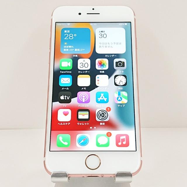 【美品】iPhone6s 64GB 本体 ローズゴールド 付属品付き iPhone6s 64GB ドコモ ローズゴールド 送料無料 即決 本体 c20375