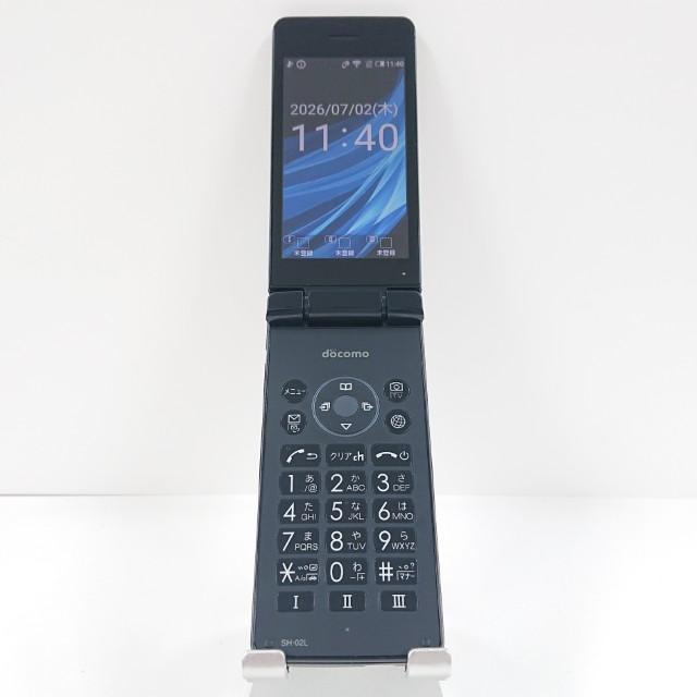 AQUOS ケータイ SH-02L ドコモ ブラック 送料無料 即決 本体 c20388