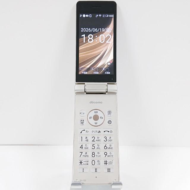 AQUOS ケータイ SH-02L ドコモ ゴールド 送料無料 即決 本体 c20452