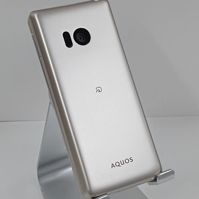 AQUOS ケータイ SH-02L ドコモ ゴールド 送料無料 即決 本体 c20456