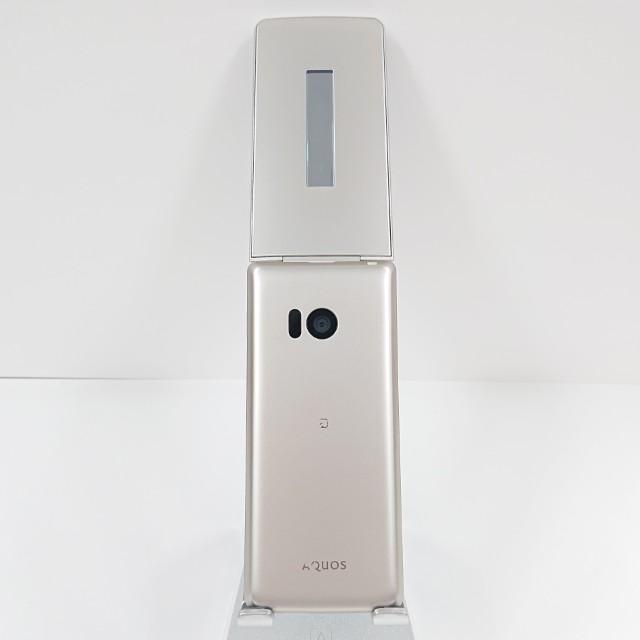 AQUOS ケータイ SH-02L ドコモ ゴールド 送料無料 即決 本体 c20465