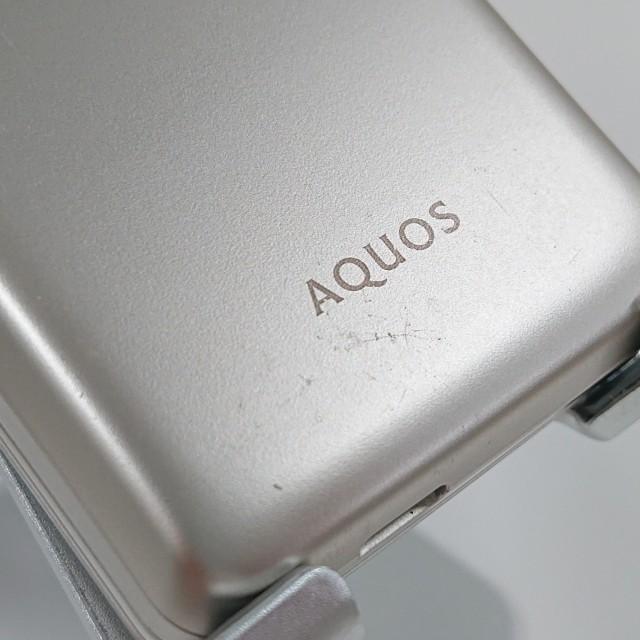 AQUOS ケータイ SH-02L ドコモ ゴールド 送料無料 即決 本体 c20466