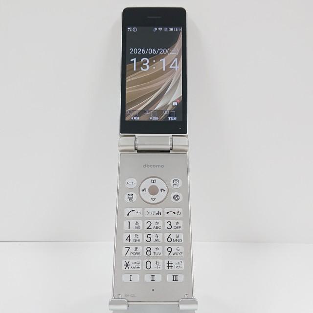 AQUOS ケータイ SH-02L ドコモ ゴールド 送料無料 即決 本体 c20467