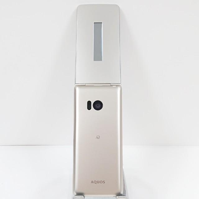 AQUOS ケータイ SH-02L ドコモ ゴールド 送料無料 即決 本体 c20503